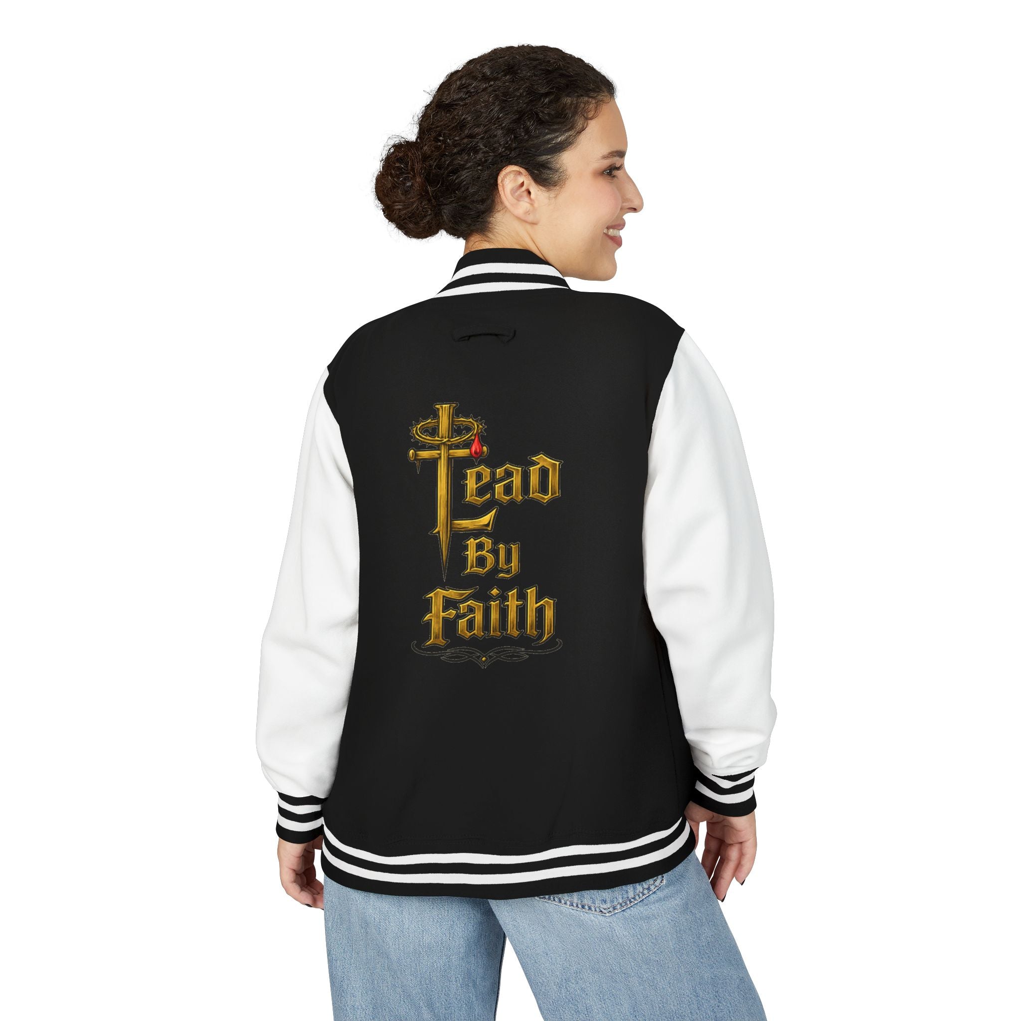 Lead By Faith Letterman Jacket