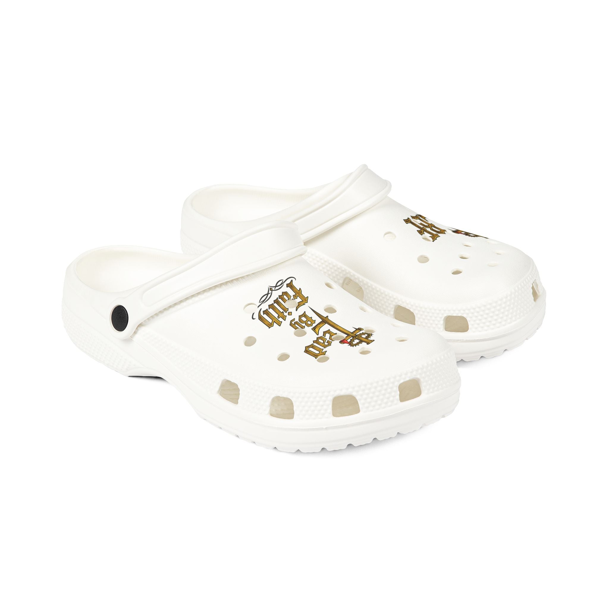 Lead By Faith Croc Style Sandals