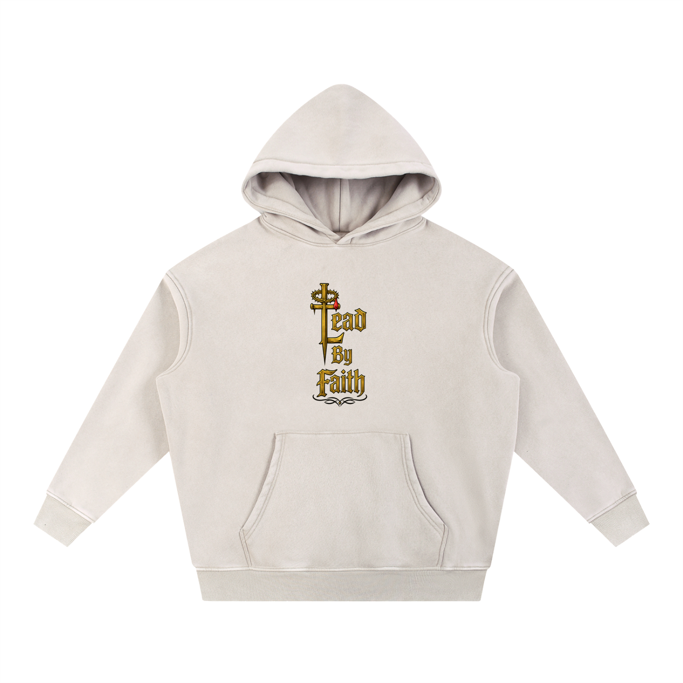 Lead By Faith Snow Wash Fleece Hoodie